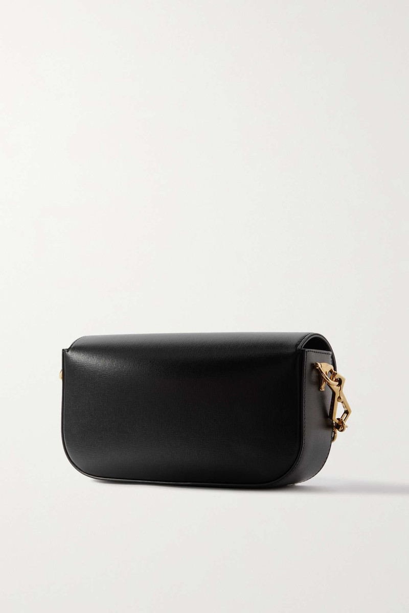 Horsebit 1955 embellished textured-leather shoulder bag 3