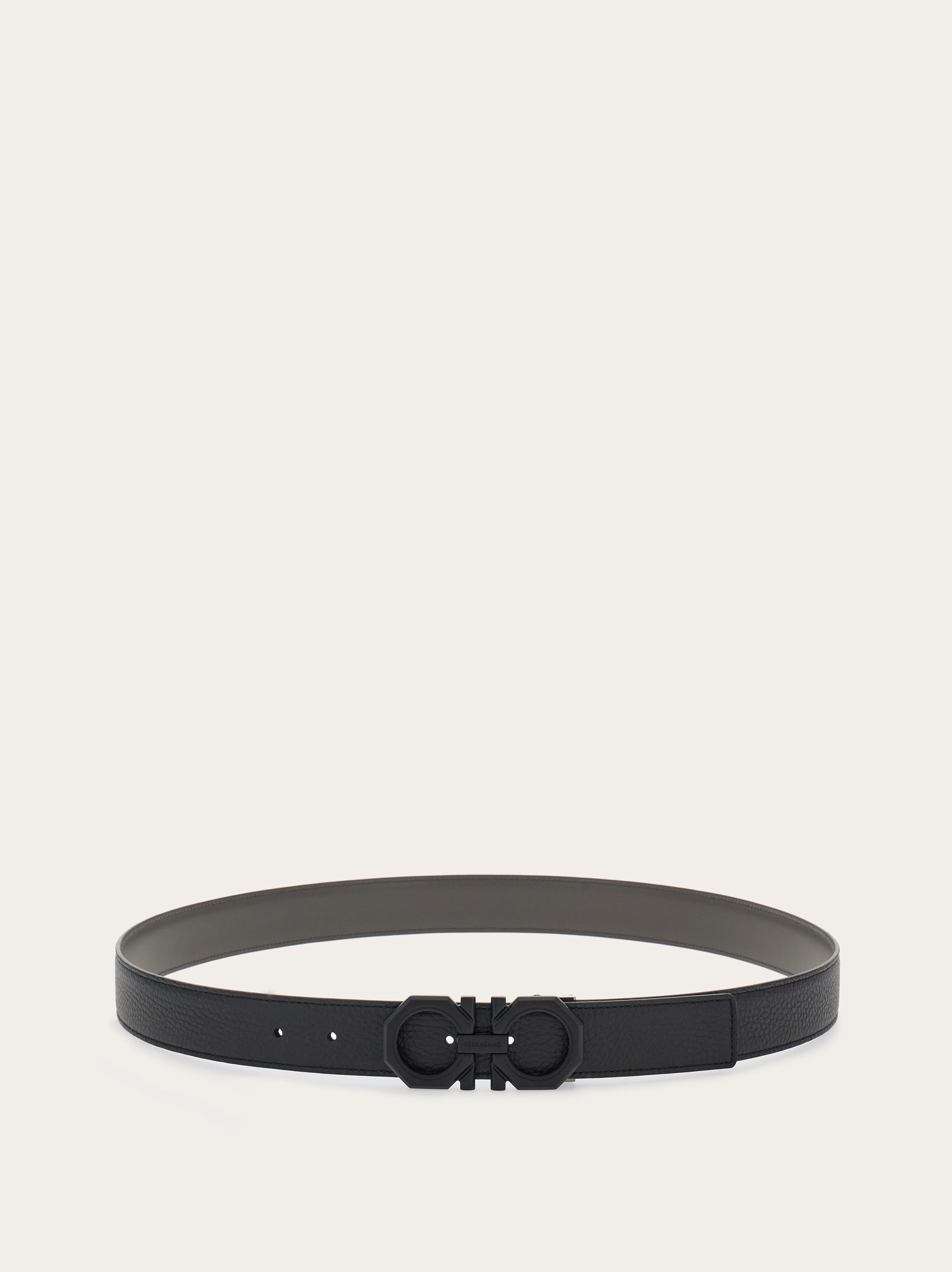 Reversible and adjustable Gancini belt - 3