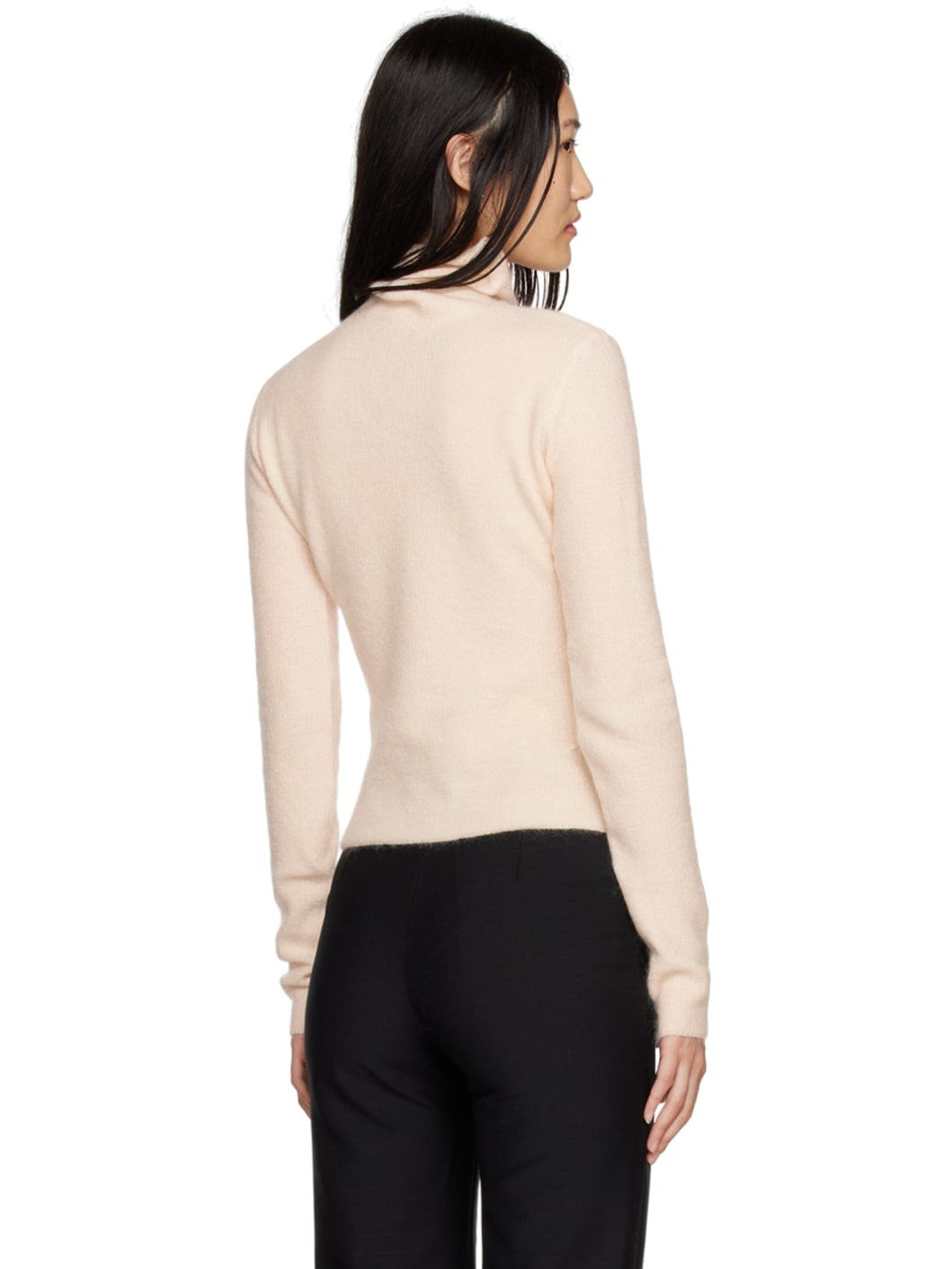 Pink Purl Sweater - 3