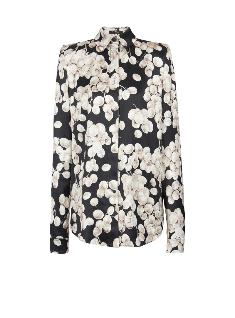 Grape jacquard shirt - 1