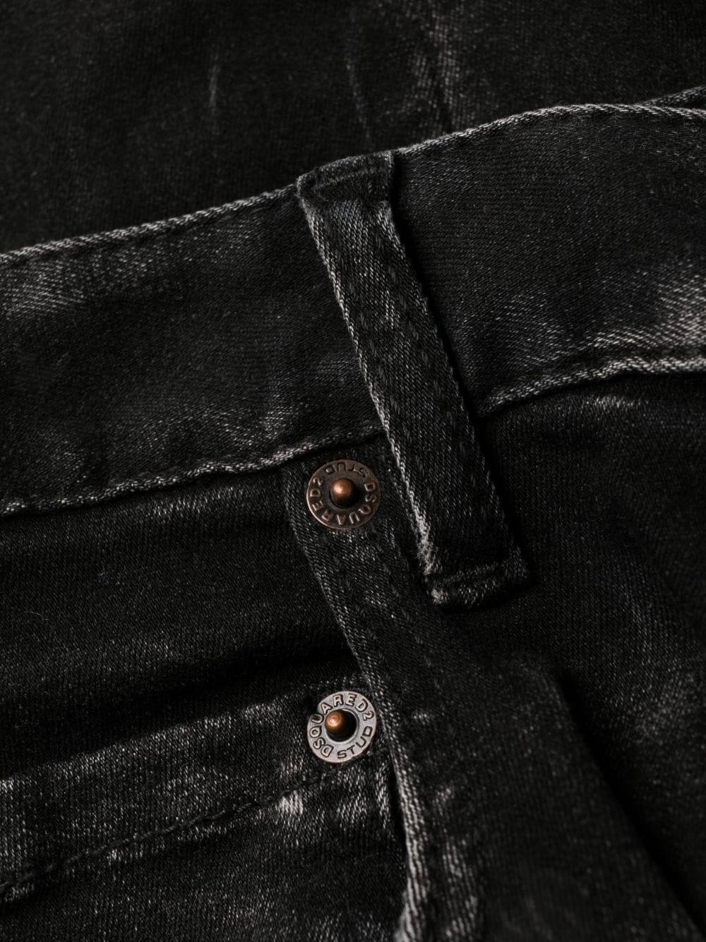 ripped high-waisted jeans - 13