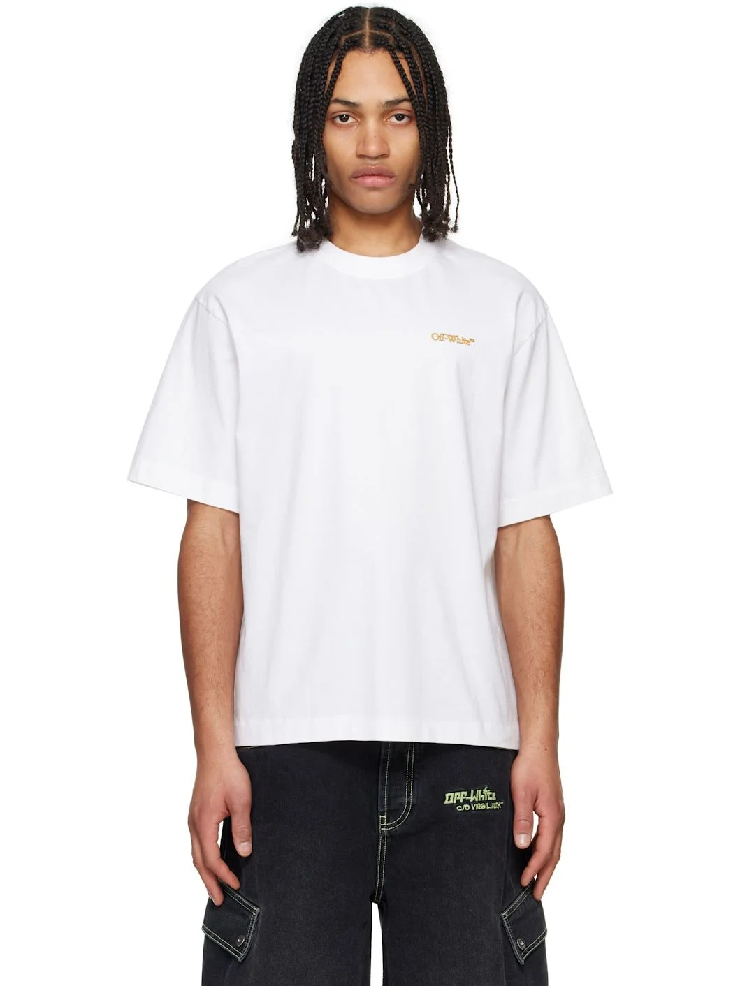 White Tape Arrow T-shirt - 1