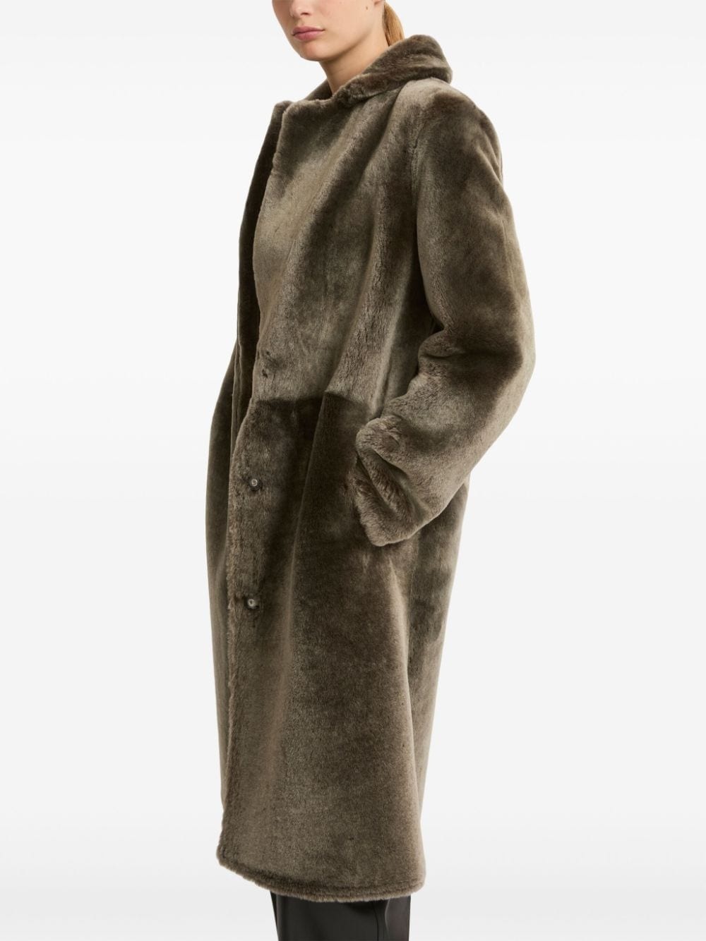 shearling coat - 4
