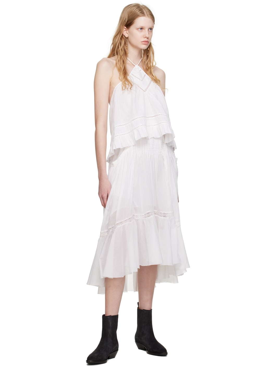 White Lisio Tank Top - 4