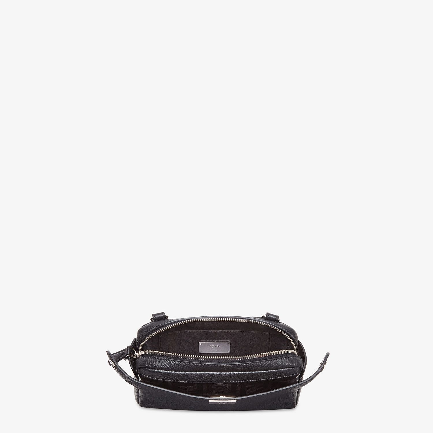 Black leather belt bag - 6