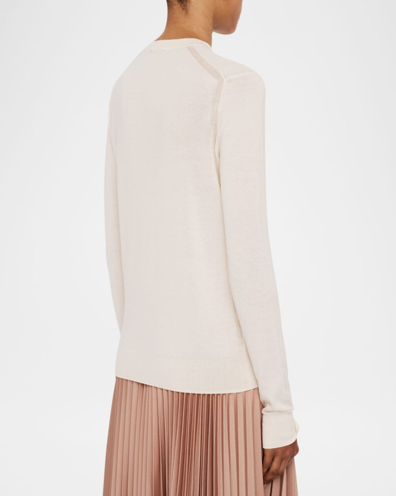 Crewneck Cashmere-Blend Sweater 3