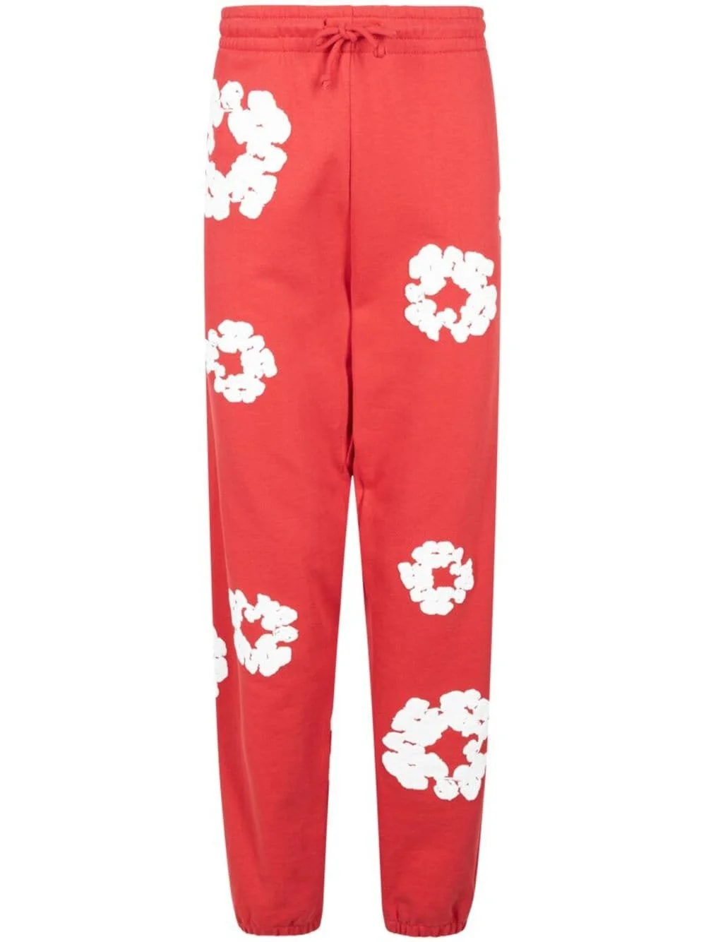 Cotton Wreath-print track pants - 1