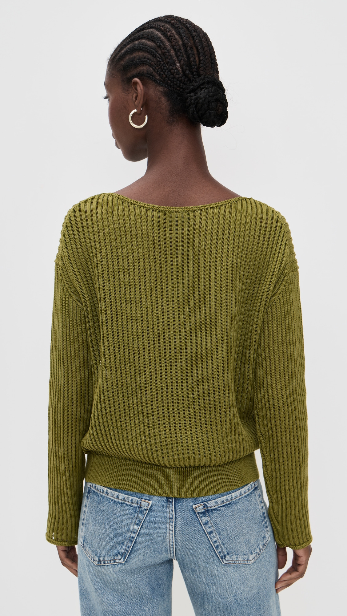 Easy Open Neck Sweater - 2