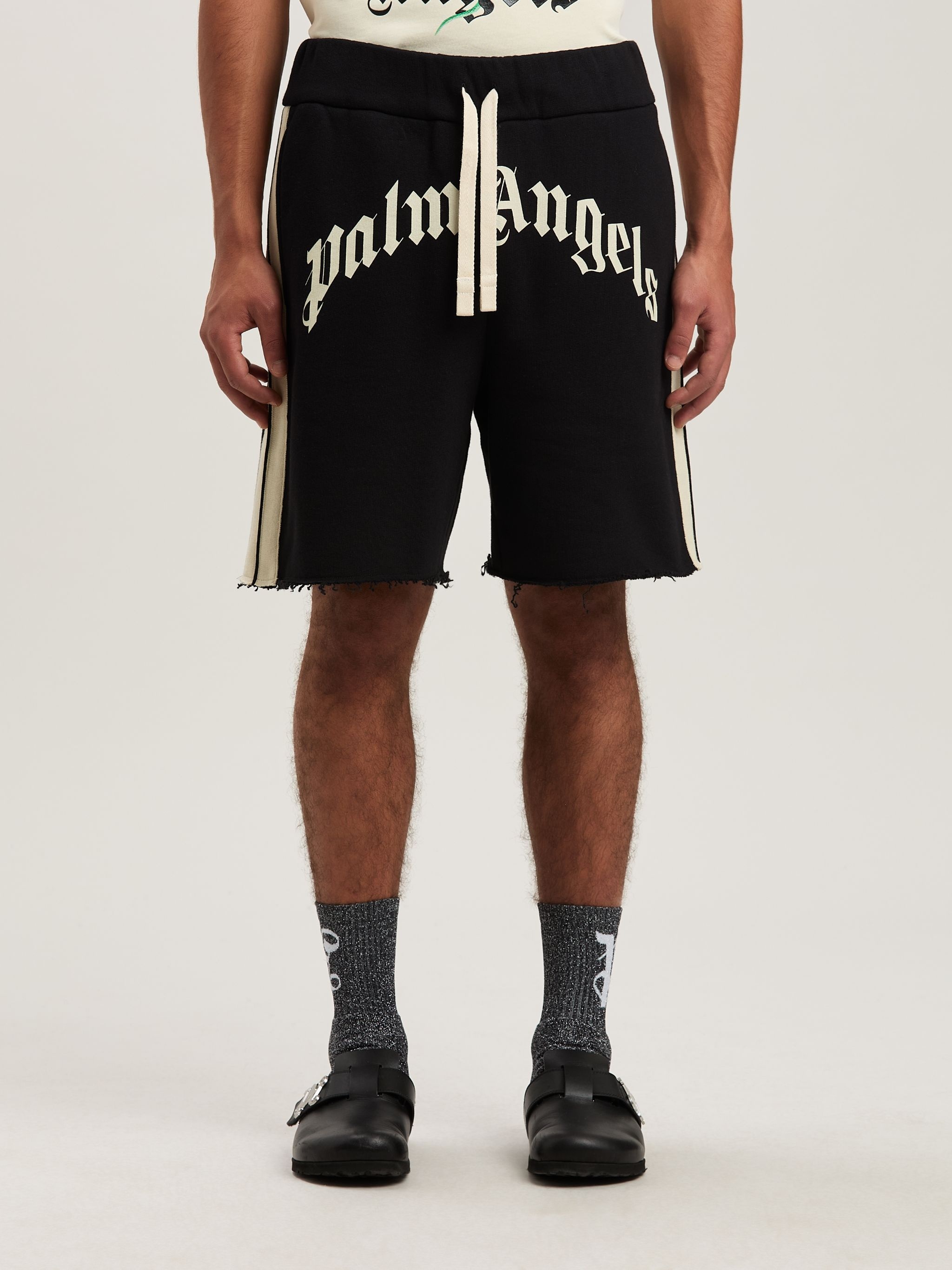 Curved Logo Track shorts - 3