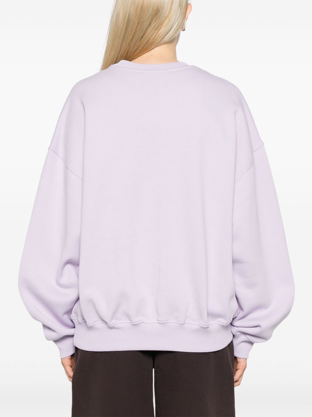 logo-embroidered sweatshirt - 4
