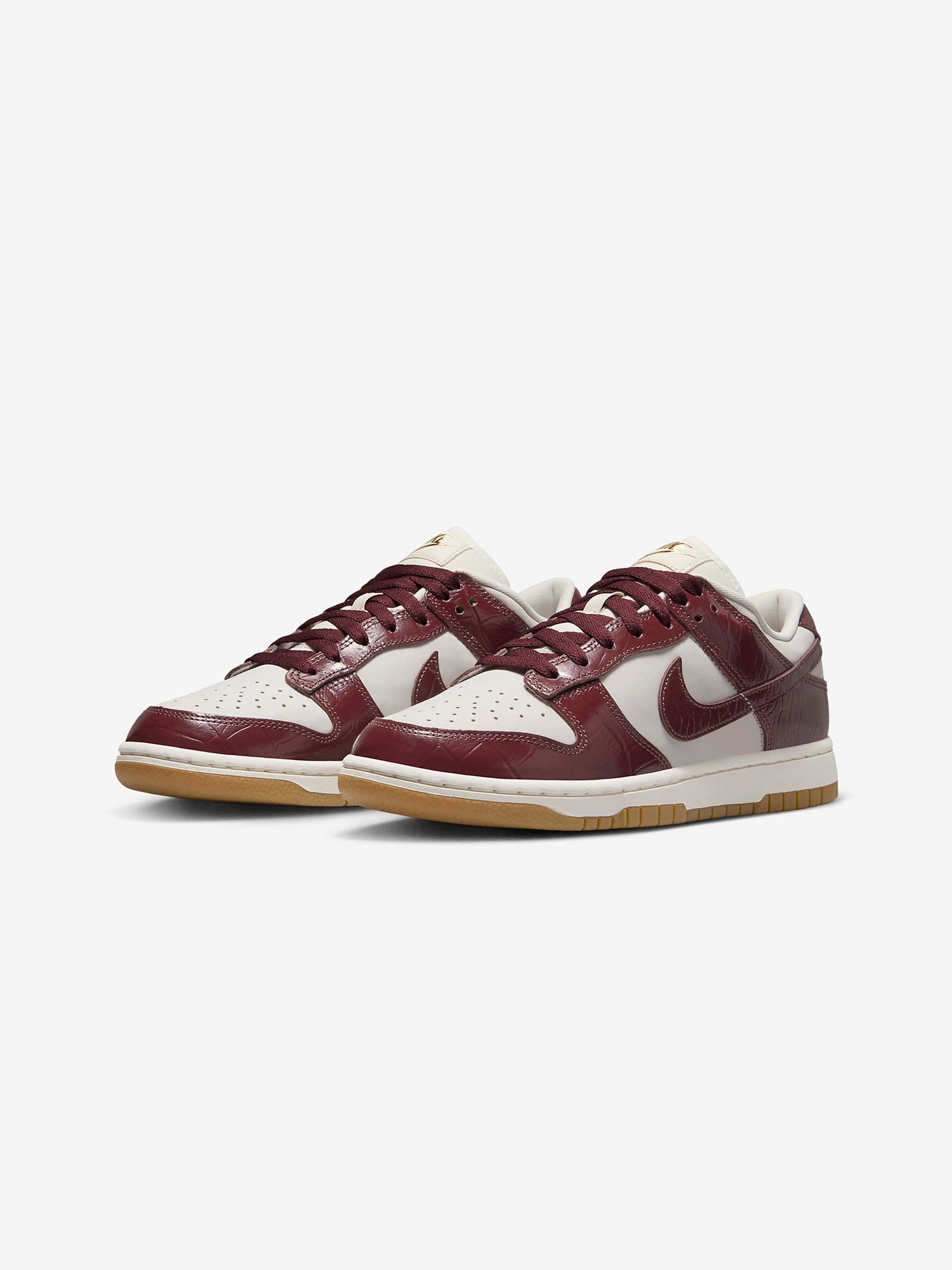 W NIKE DUNK LOW LX (PHANTOM/DARK TEAM RED/SAIL) - 2