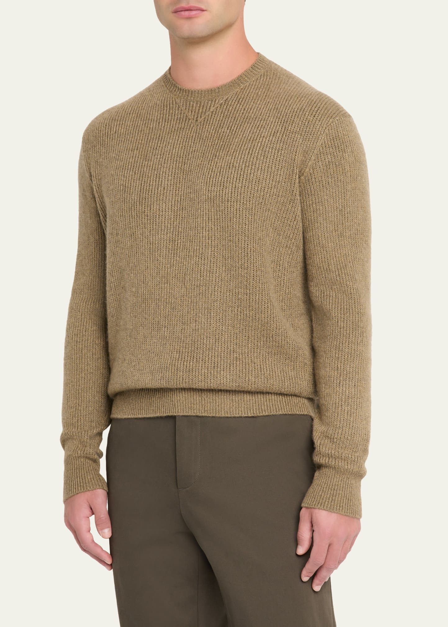 Men's Mersey Baby Cashmere Crewneck Sweater - 4