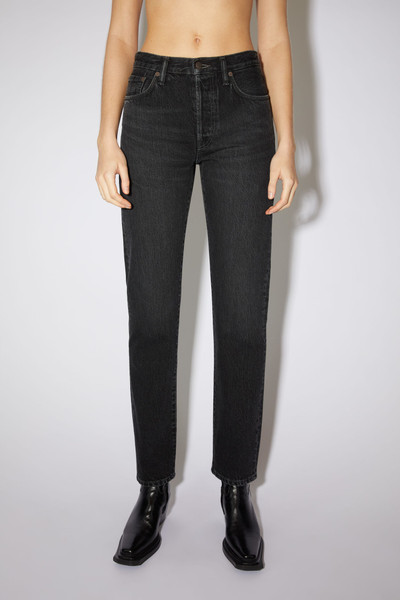 Acne Studios Straight fit jeans - Black outlook