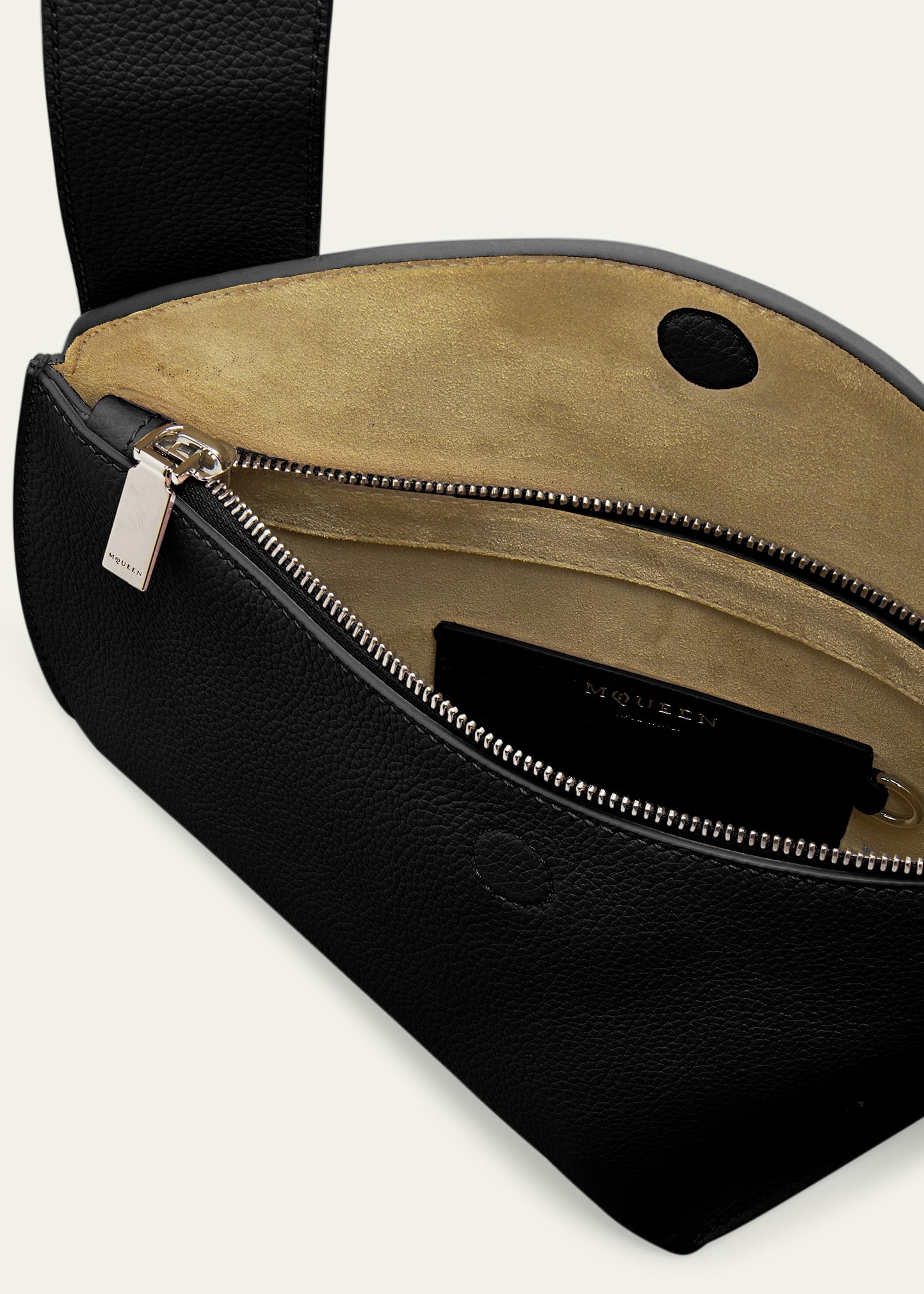 Sling Leather Crossbody Bag - 4