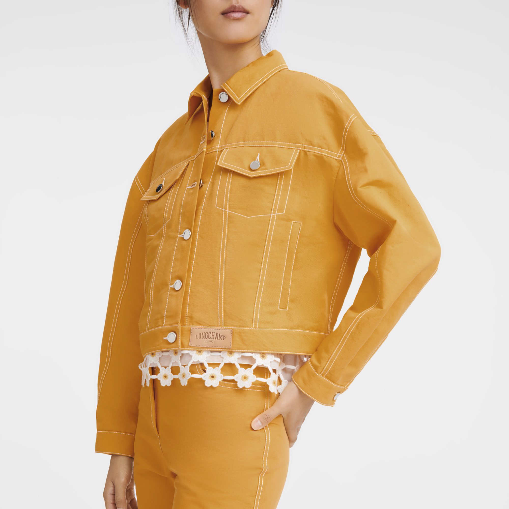 Jacket Apricot - Gabardine - 3