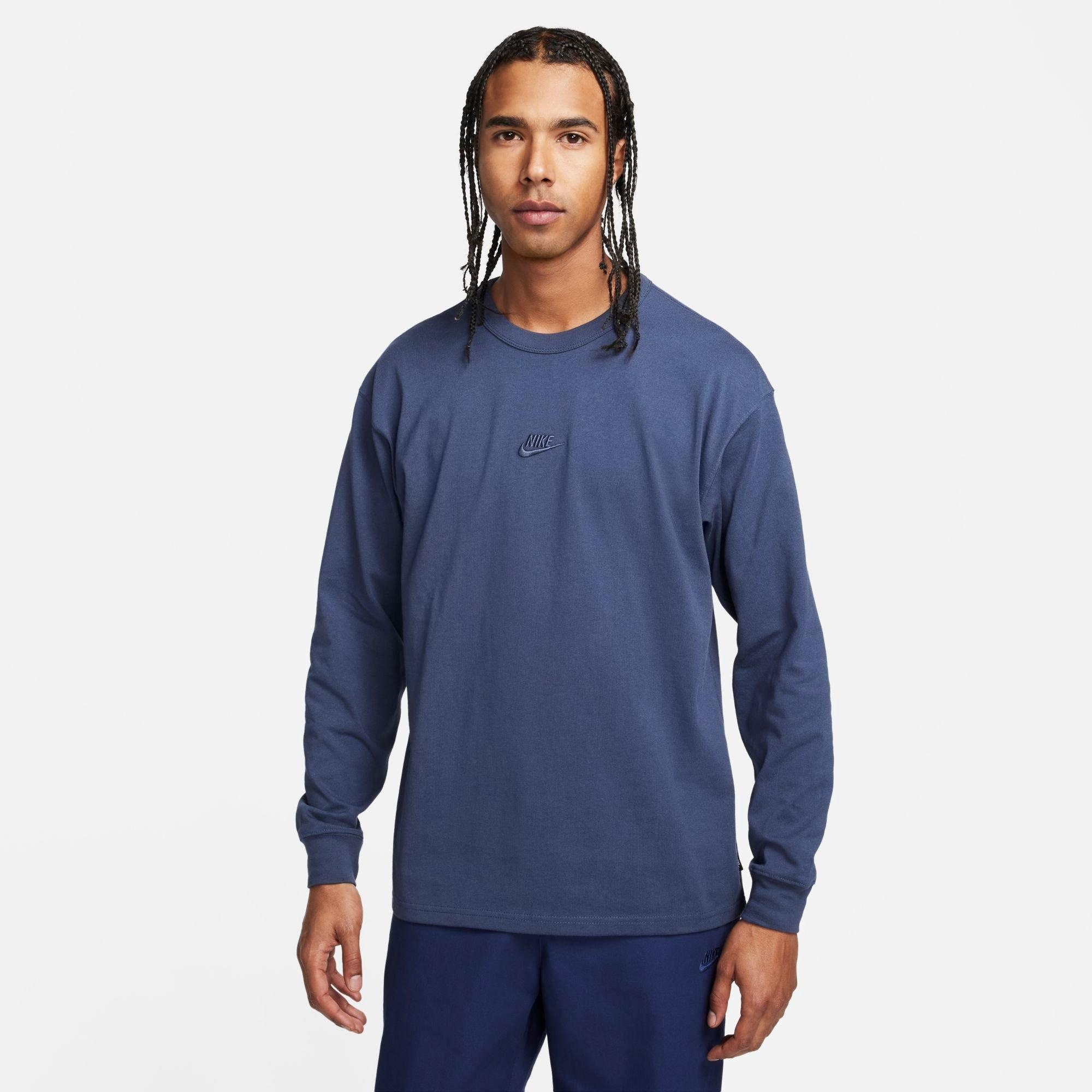 MEN'S NIKE SPORTSWEAR PREMIUM ESSENTIALS LONG-SLEEVE T-SHIRT - 1