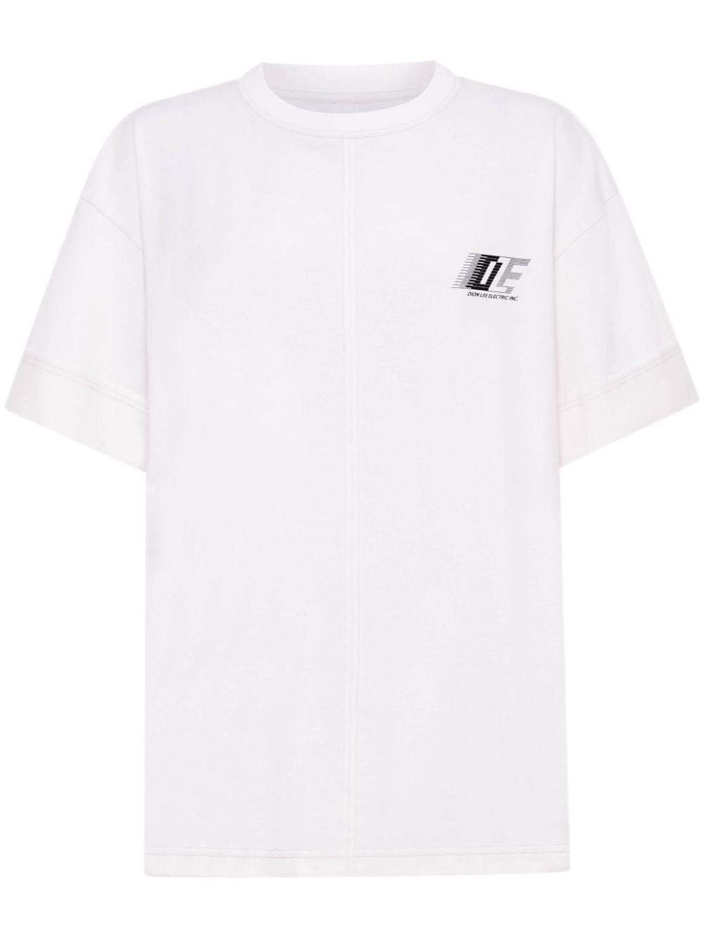 logo-print cotton T-shirt - 1