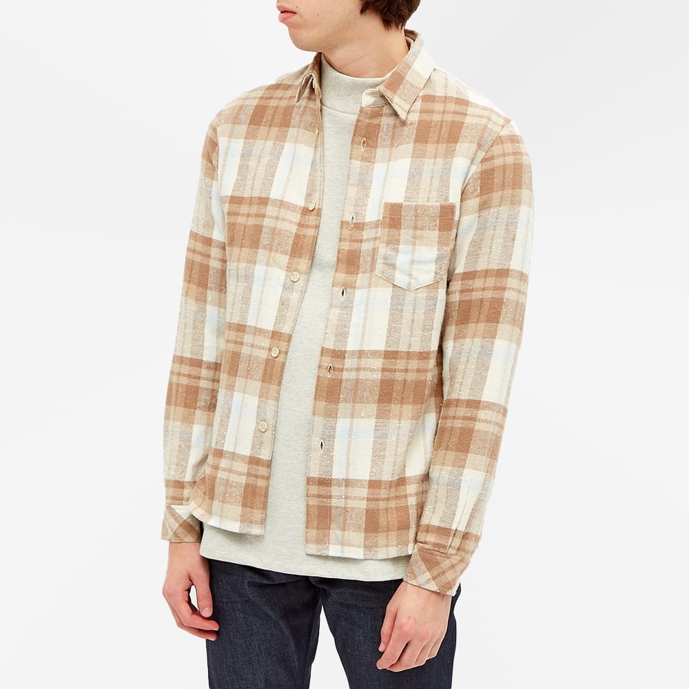 John Elliott Sly Checked Flannel Shirt - 4