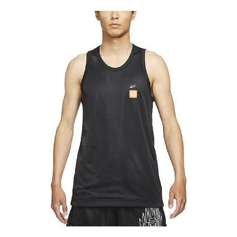 Men's Nike KD Durant Basketball Sports Printing Breathable Black Vest CV2408-010 - 1
