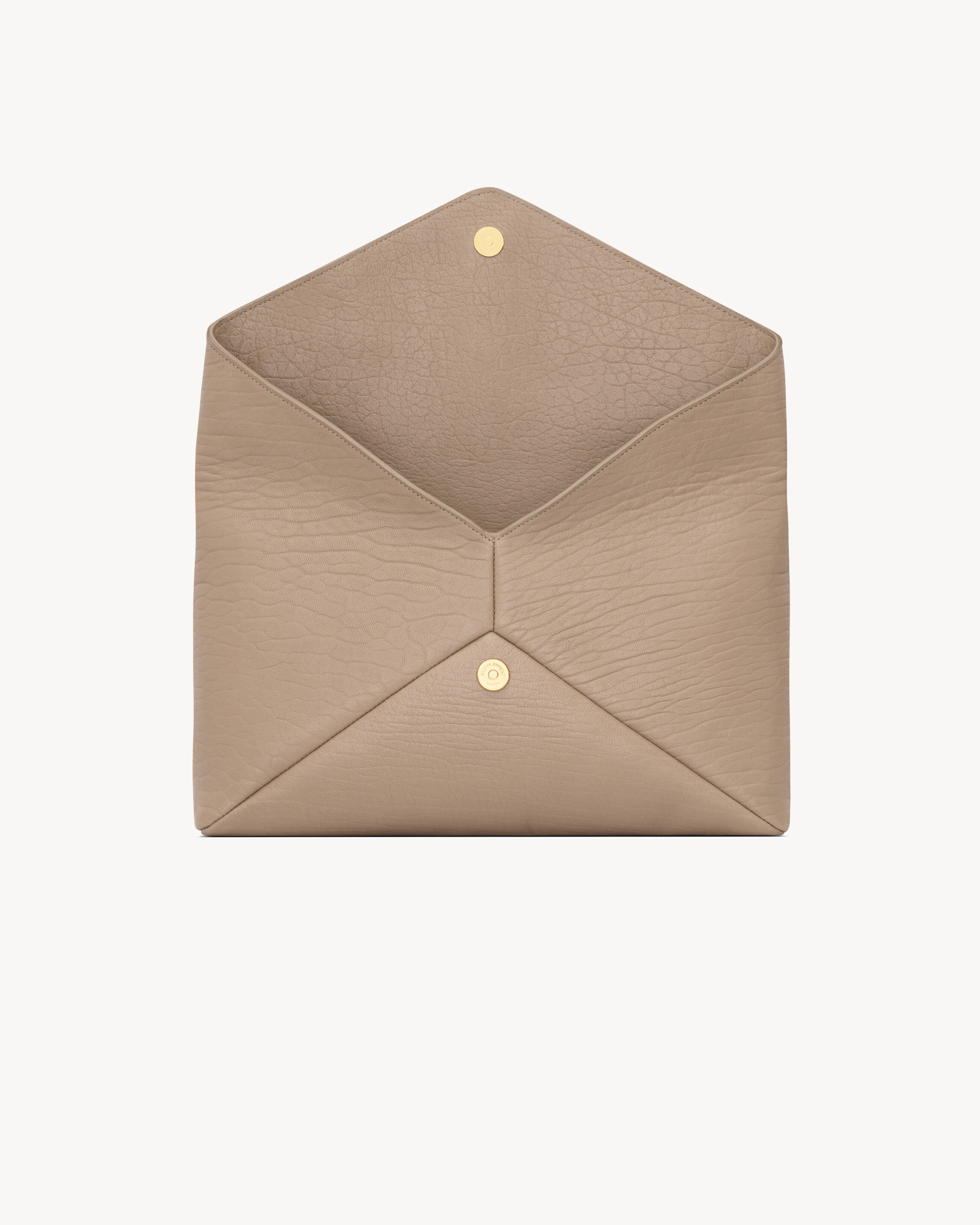 CASSANDRE LARGE ENVELOPE POUCH IN LAMBSKIN - 4