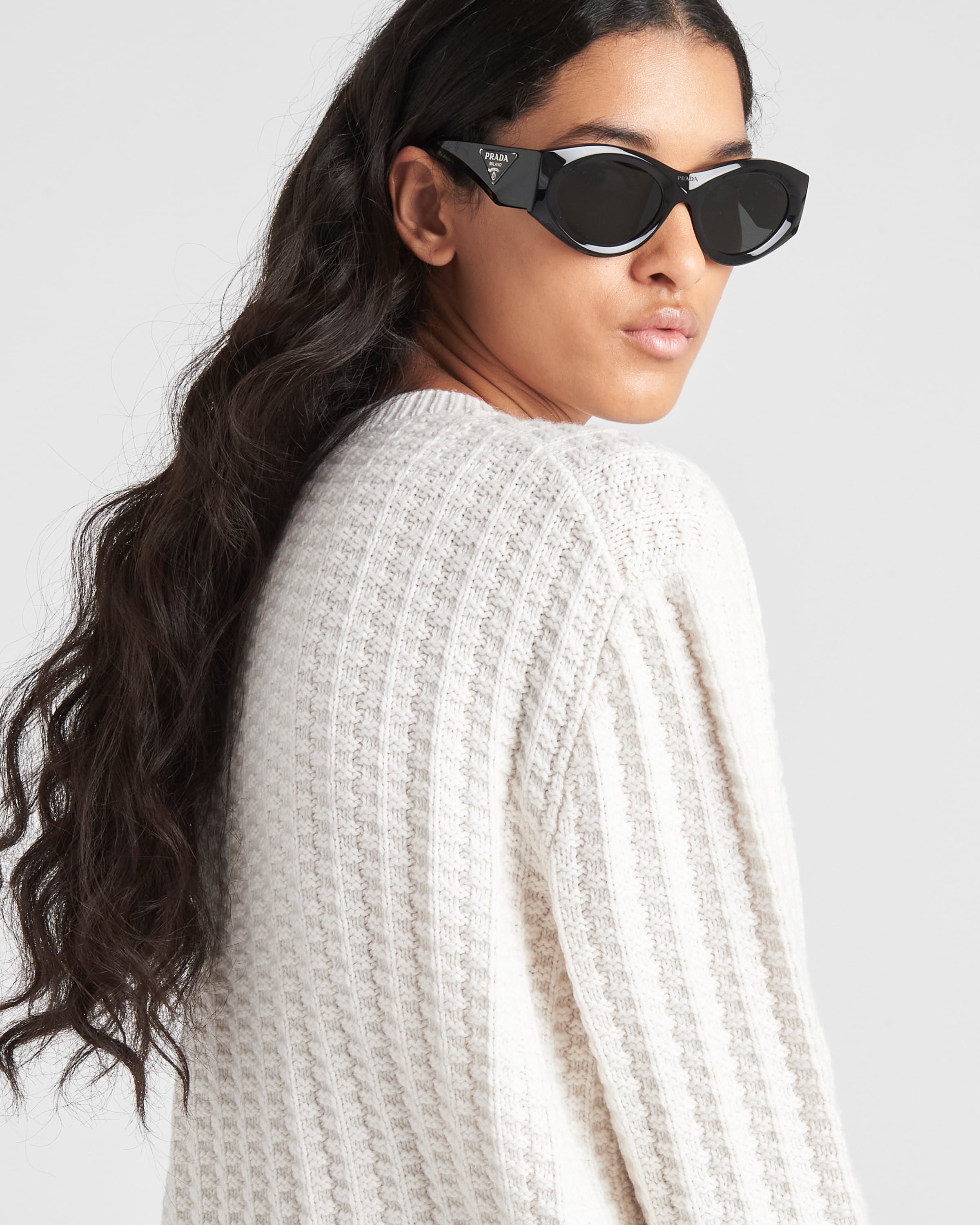 Cashmere crew-neck sweater - 4
