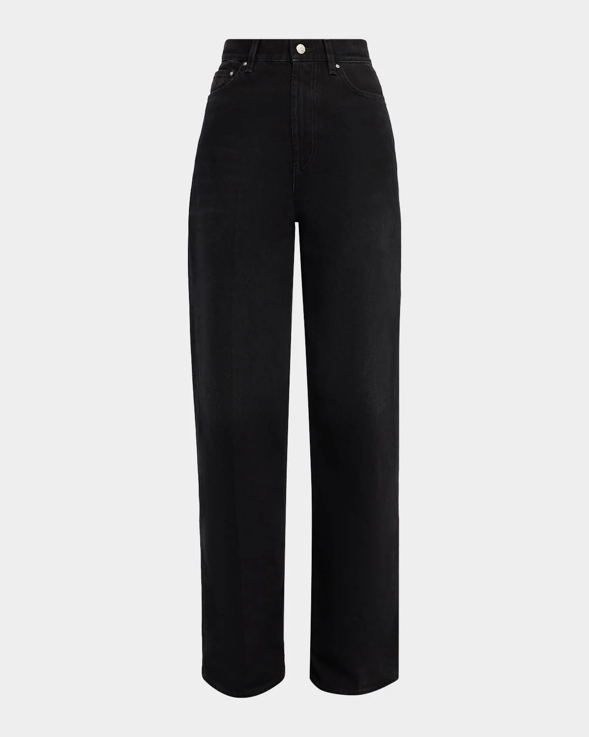 Wide-Leg Organic Cotton Jeans - 1