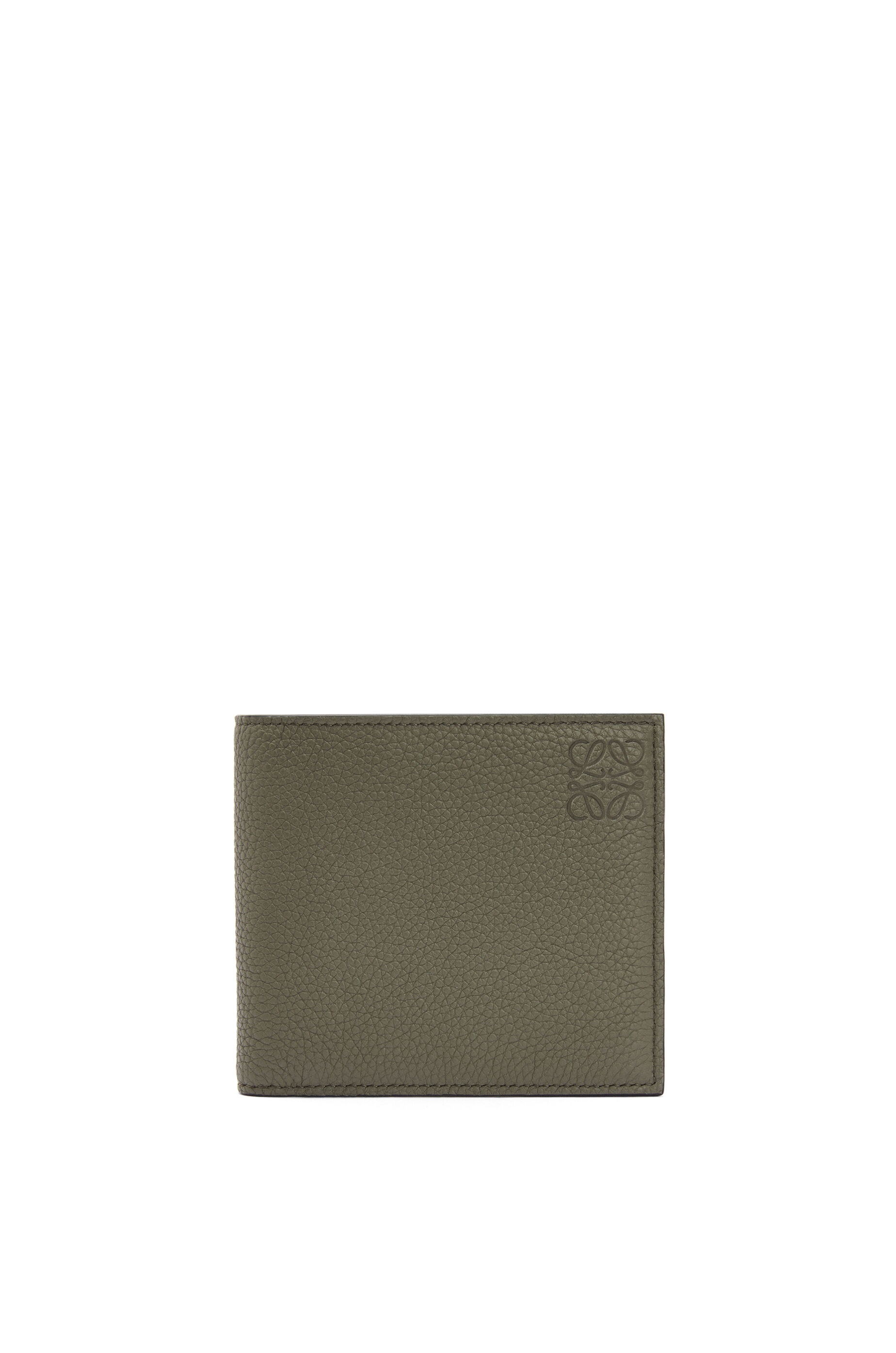 Bifold coin wallet in soft grained calfskin - 1