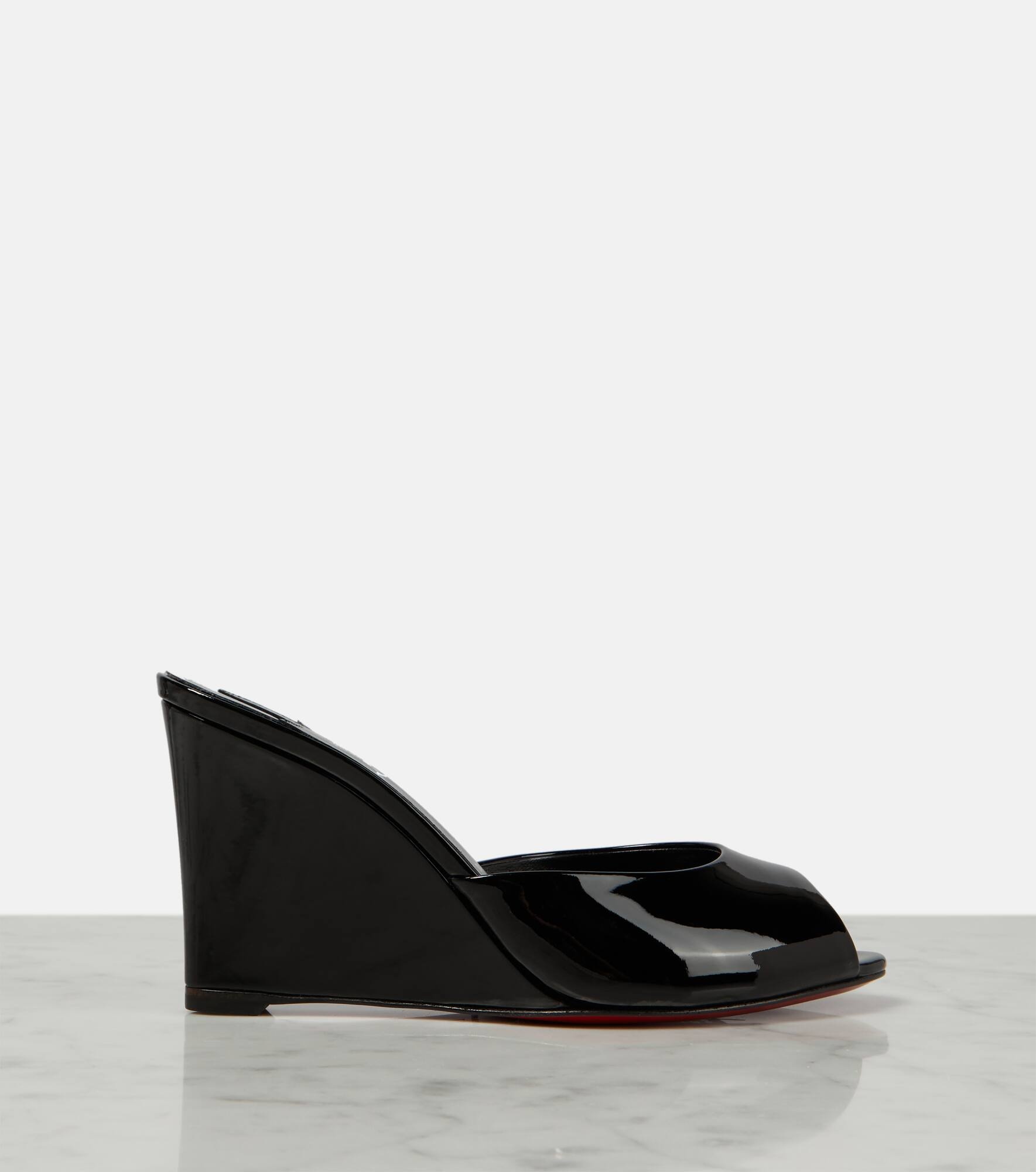Me Dolly Zeppa patent leather sandals - 6