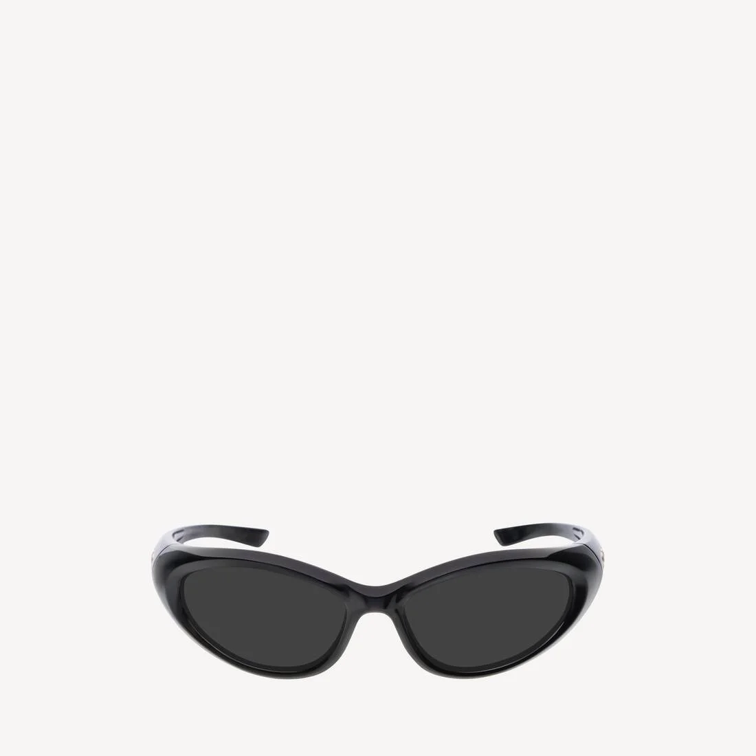 Sporty B Round Af Sunglasses in Black - 1
