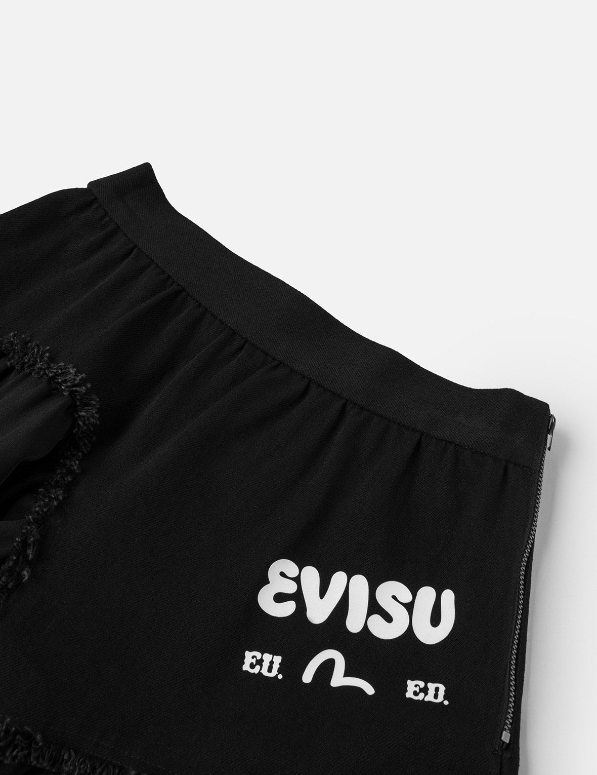 Seagull-inspired Asymmetrical Ruffles Oversized Midi Skirt - 6