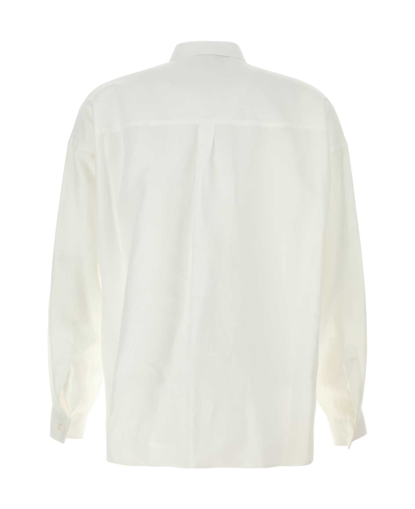 White Linen Shirt - 2