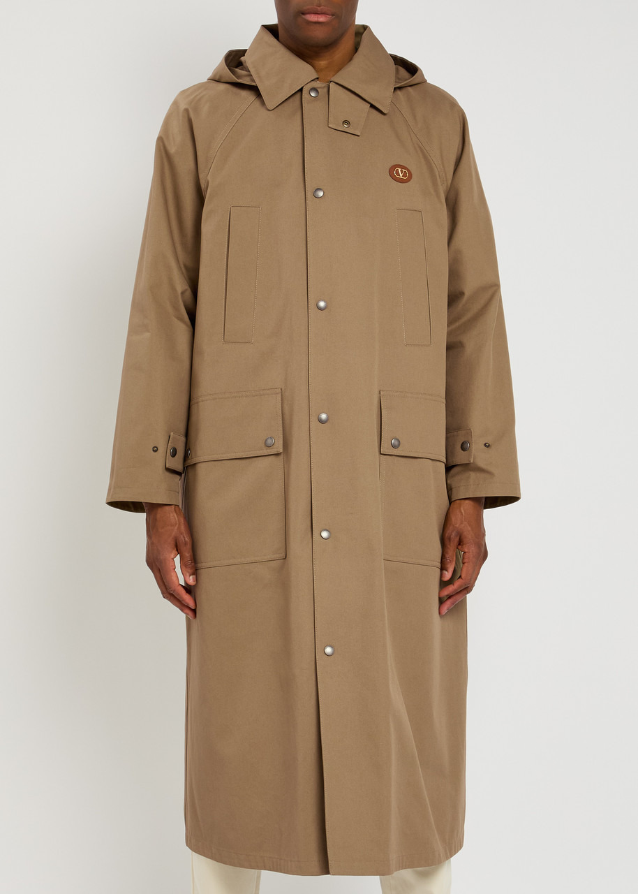 Valentino Garavani Hooded Cotton-gabardine Coat - 2