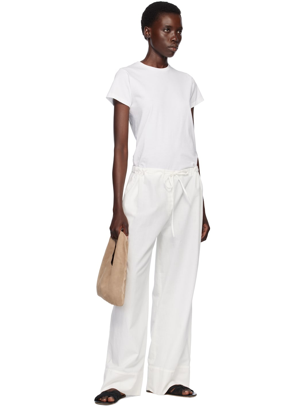 Beige Small Bindle Tote - 4