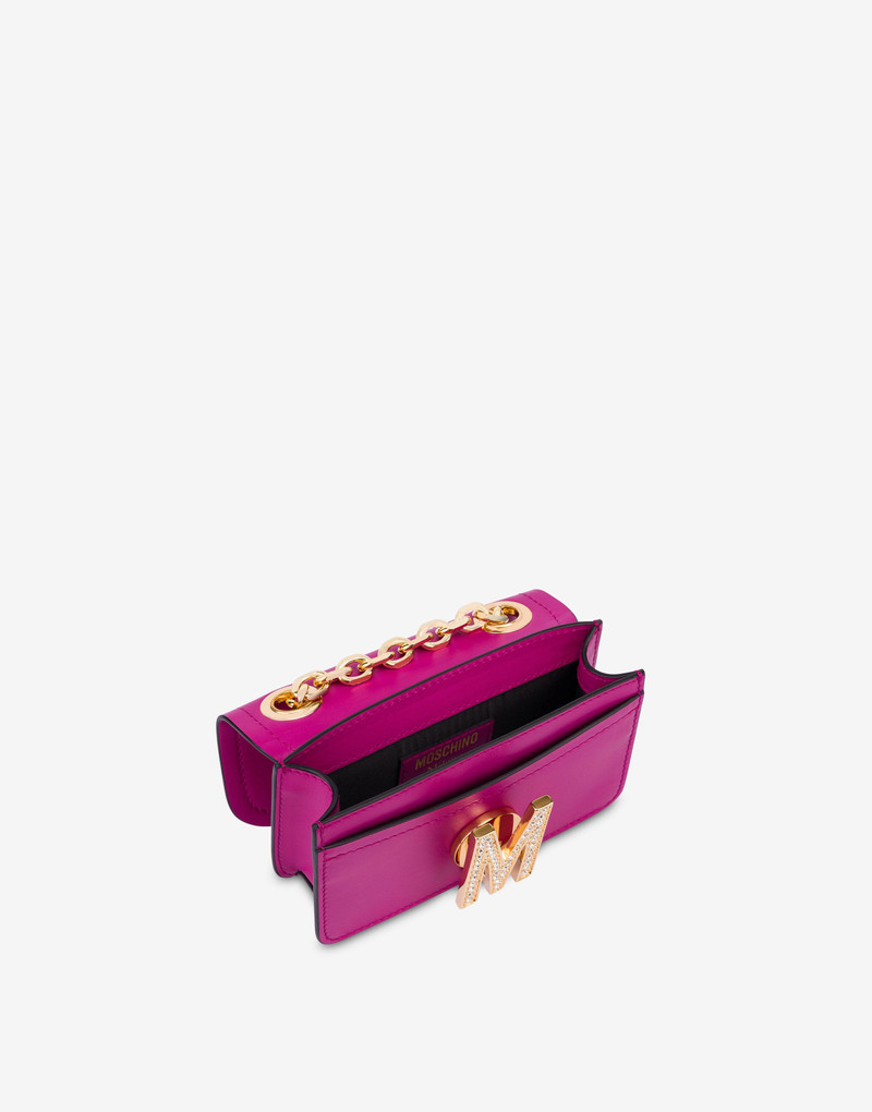 MINI M BAG WITH RHINESTONES 3