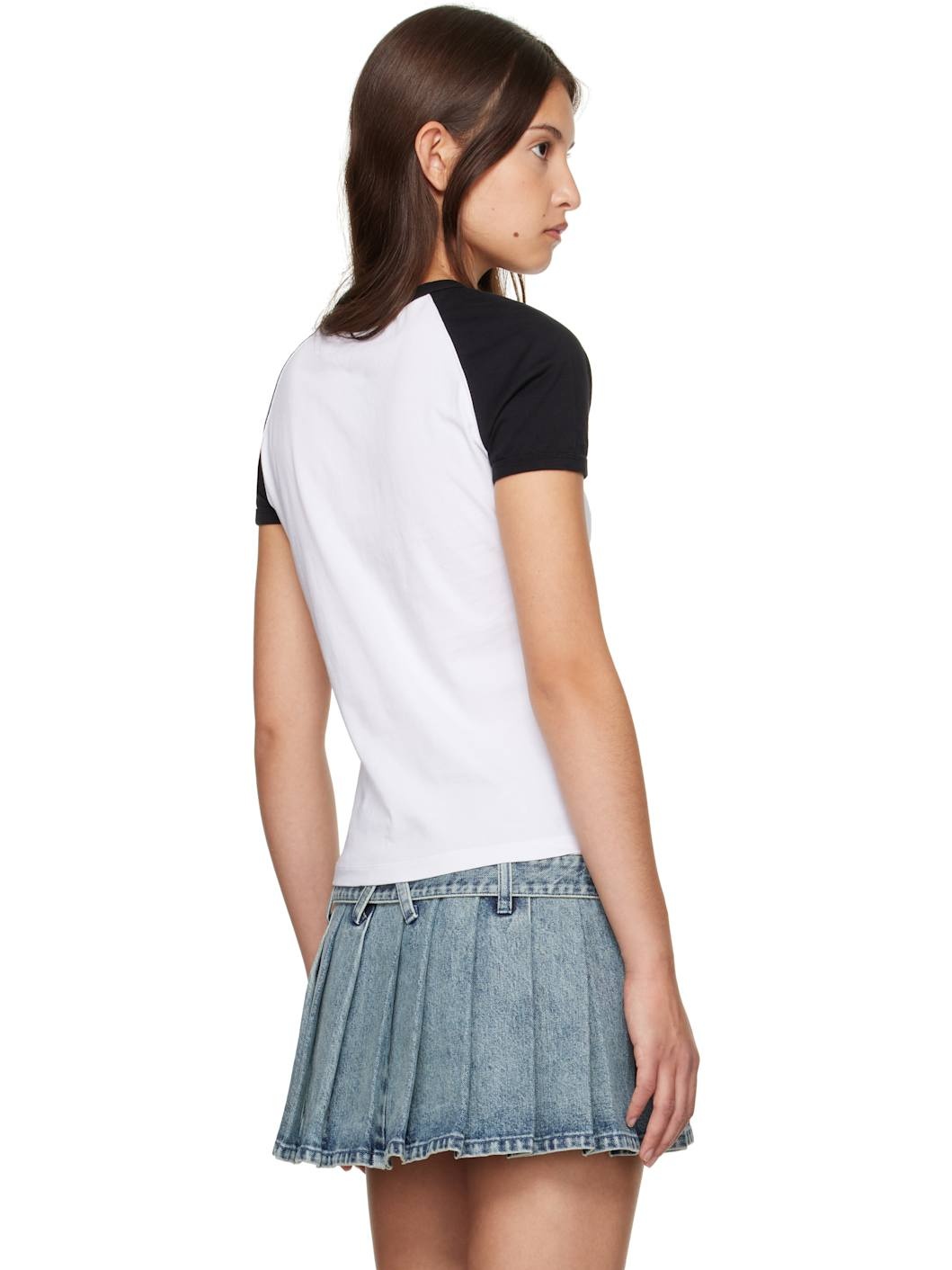 White Raglan T-shirt - 3