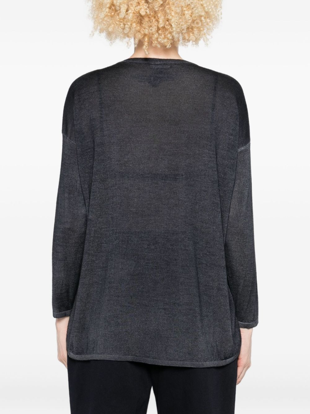 three-quarter sleeve sweater - 4