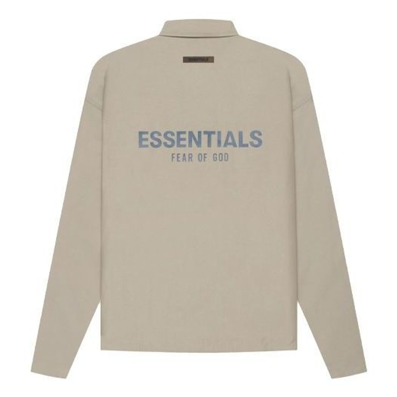 ESSENTIALS Fear of God Essentials SS21 Coaches Jacket Goat Moss FOG-SS21-643 outlook