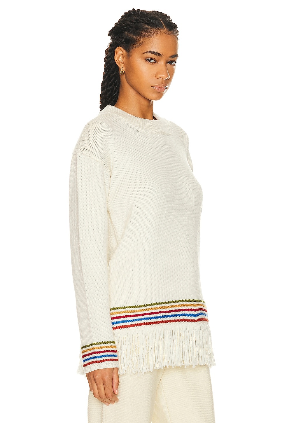 Loop Edge Pullover Sweater - 2