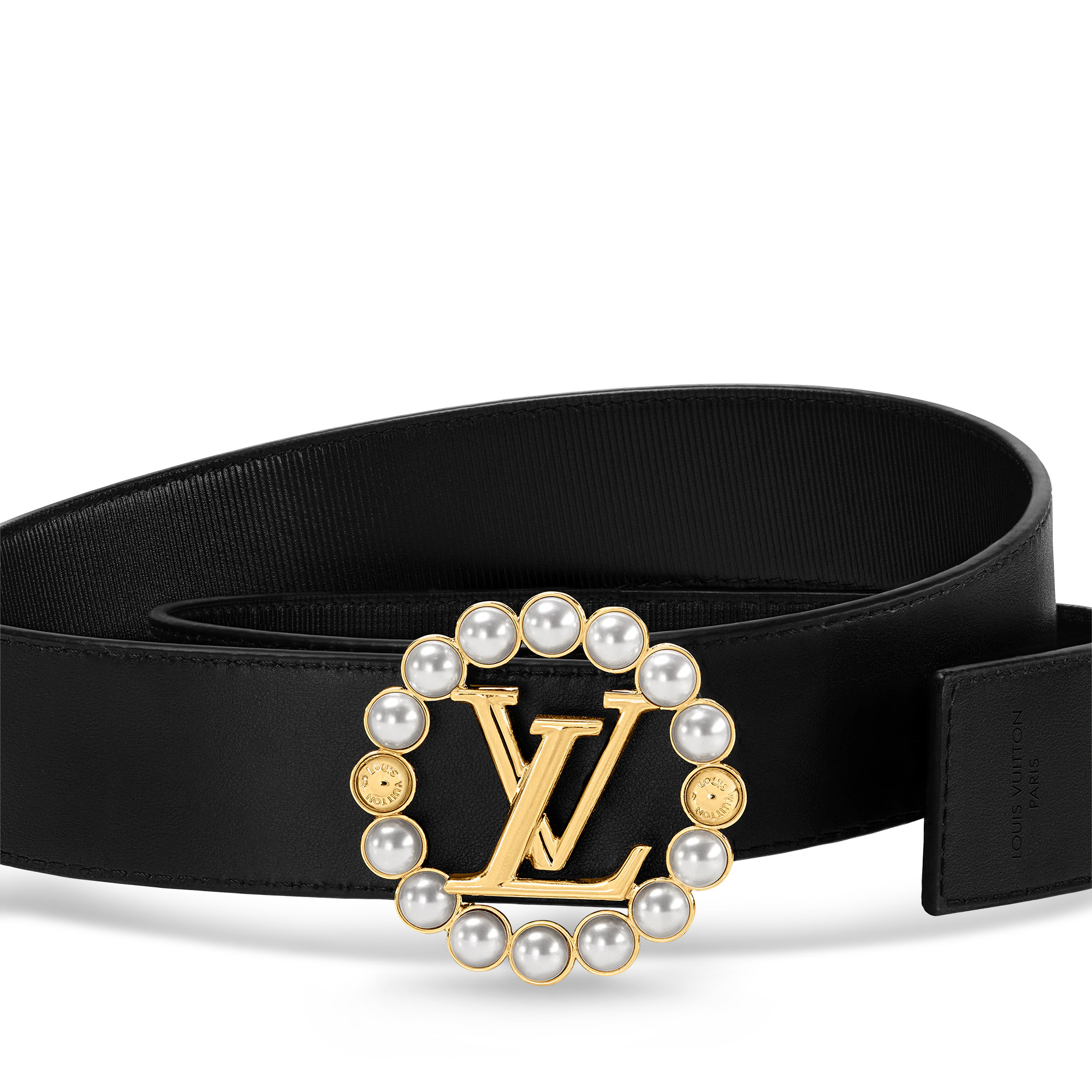 LV Circle Pearl 35MM Reversible Belt - 2