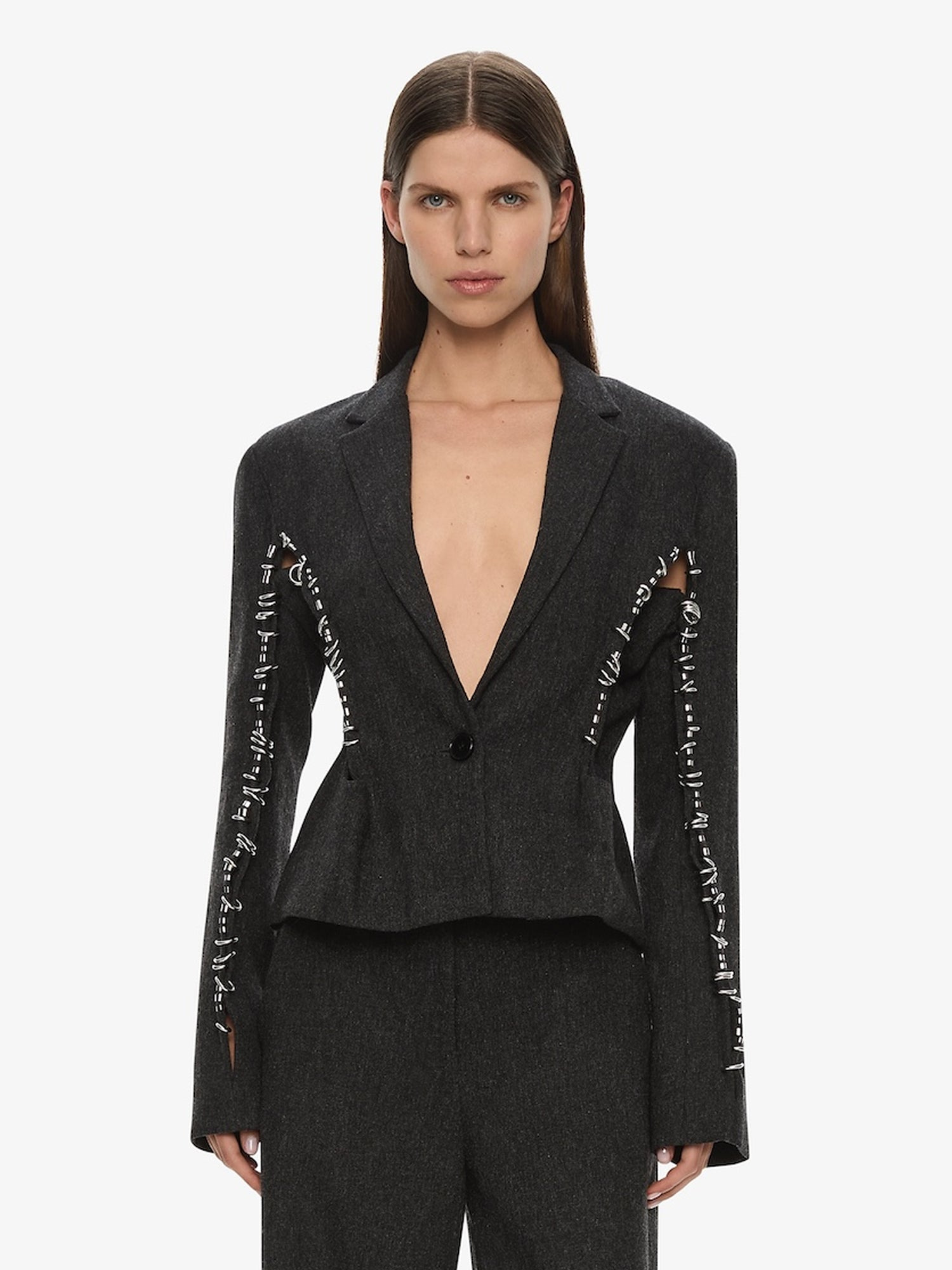 Palmas Pierced Blazer - 2