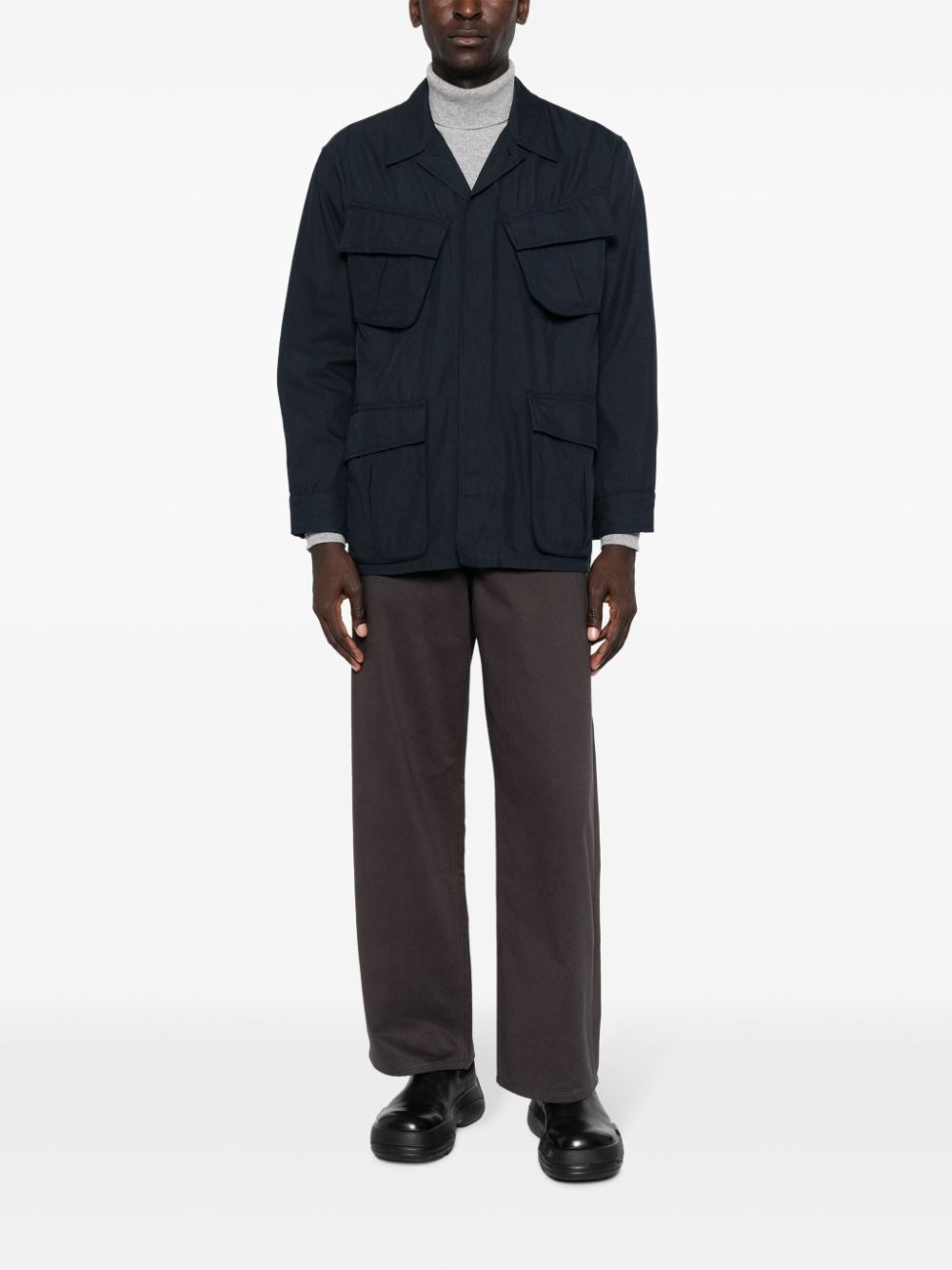 Jungle button-up shirt jacket - 2