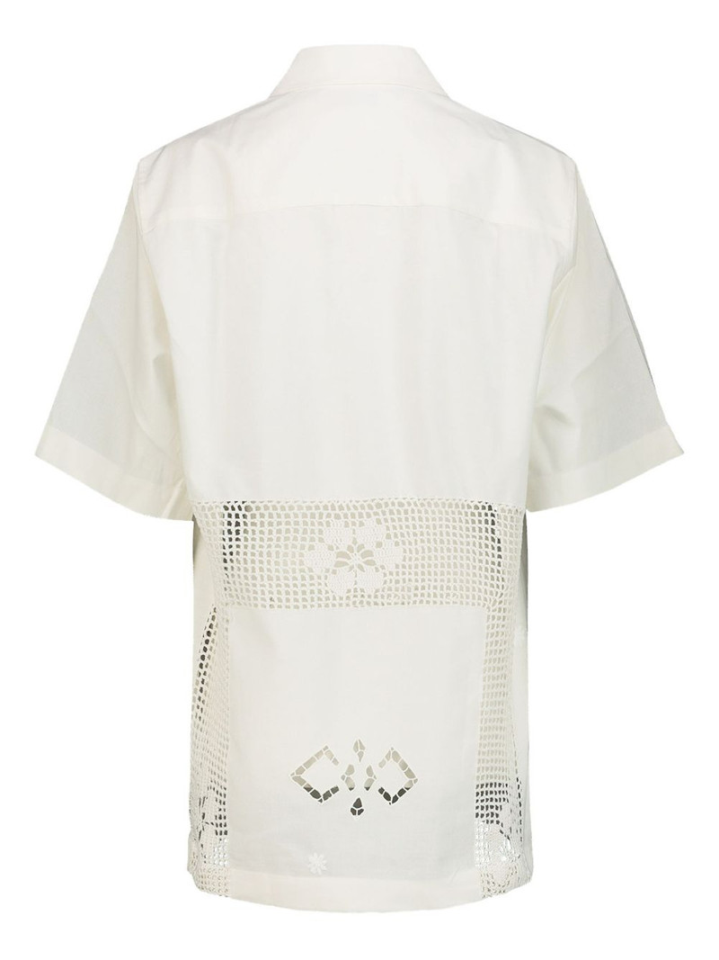 Marine Serre embroidered pocket shirt outlook