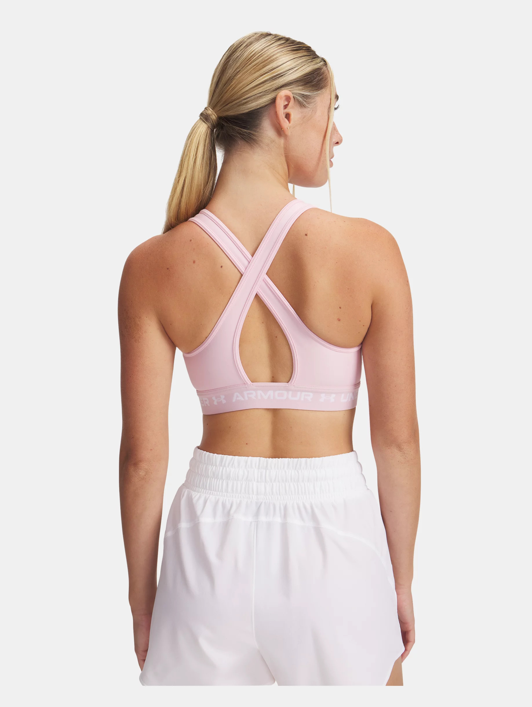 Women's Armour® Mid Crossback Sports Bra - 2