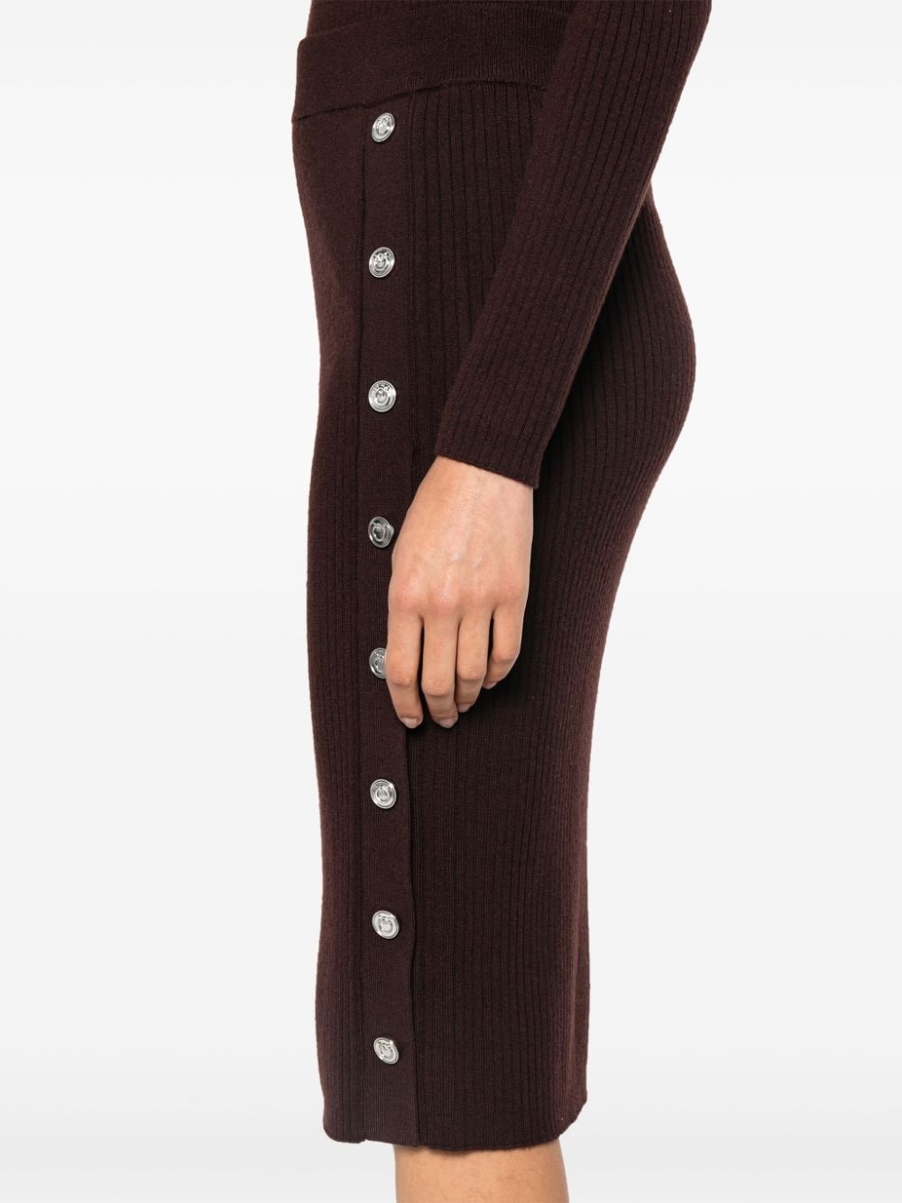 ribbed-knit mini skirt - 5
