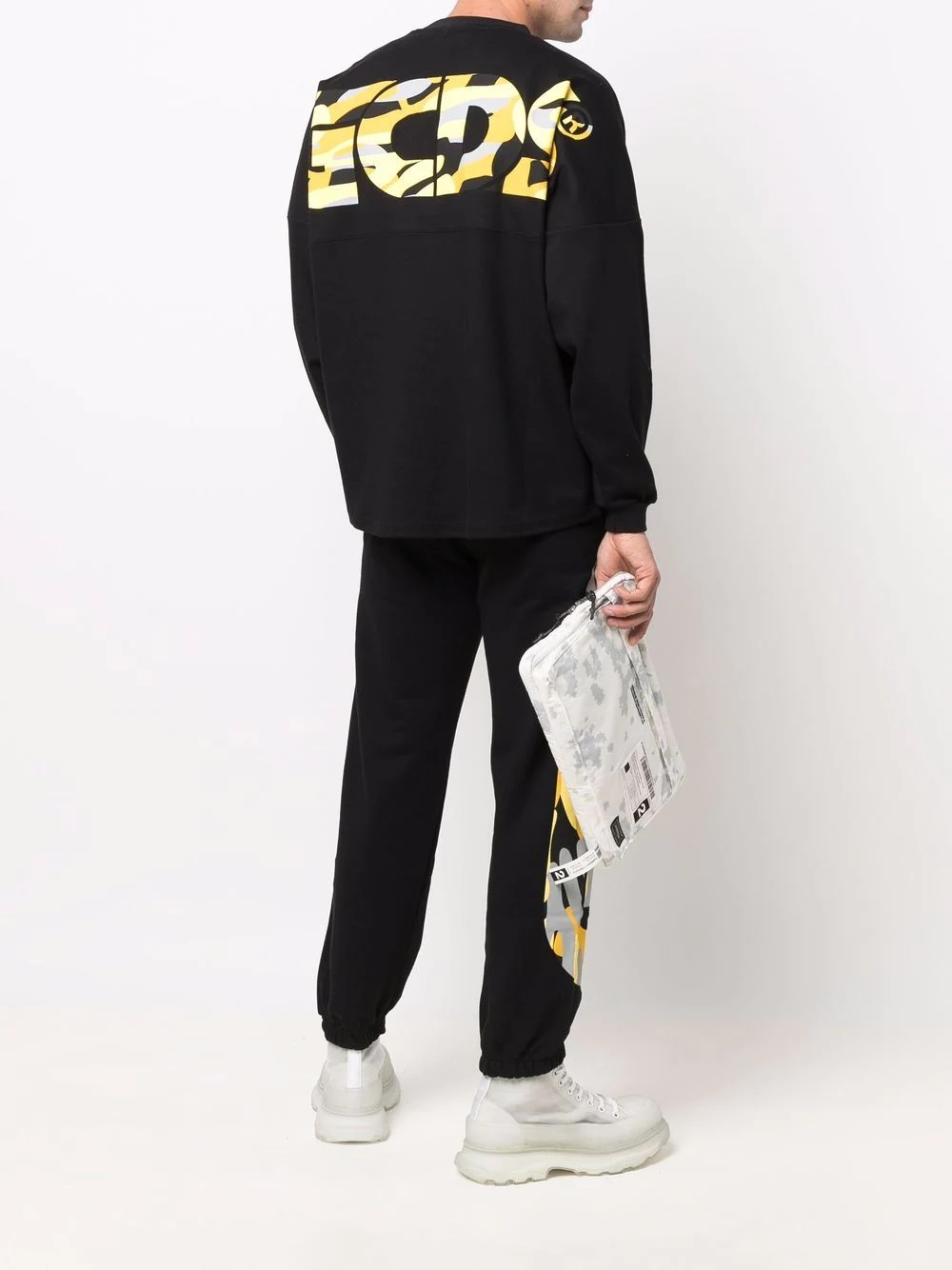 drop-shoulder logo sweatshirt - 2