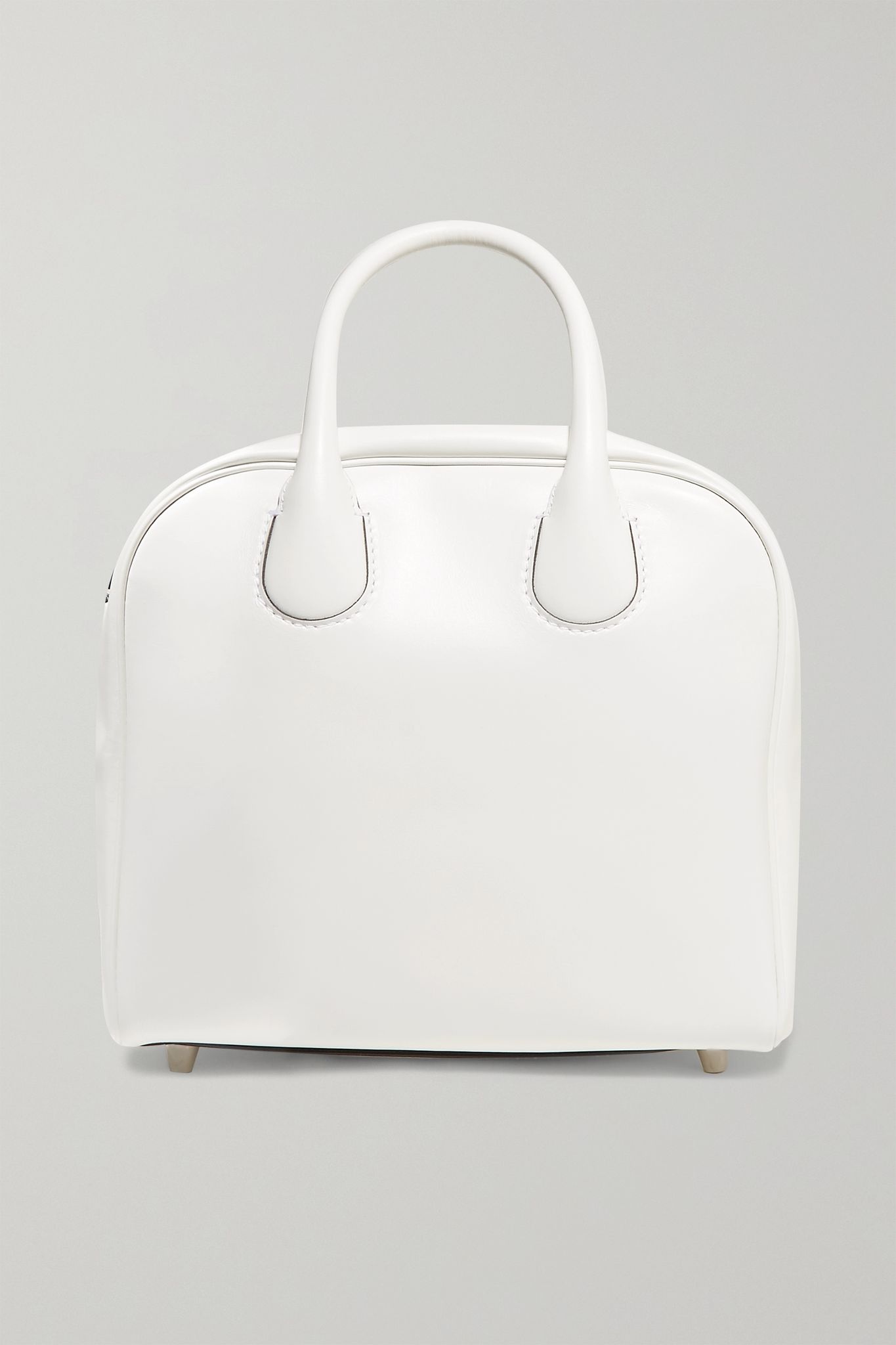 Marie Jane small appliquéd leather tote - 1