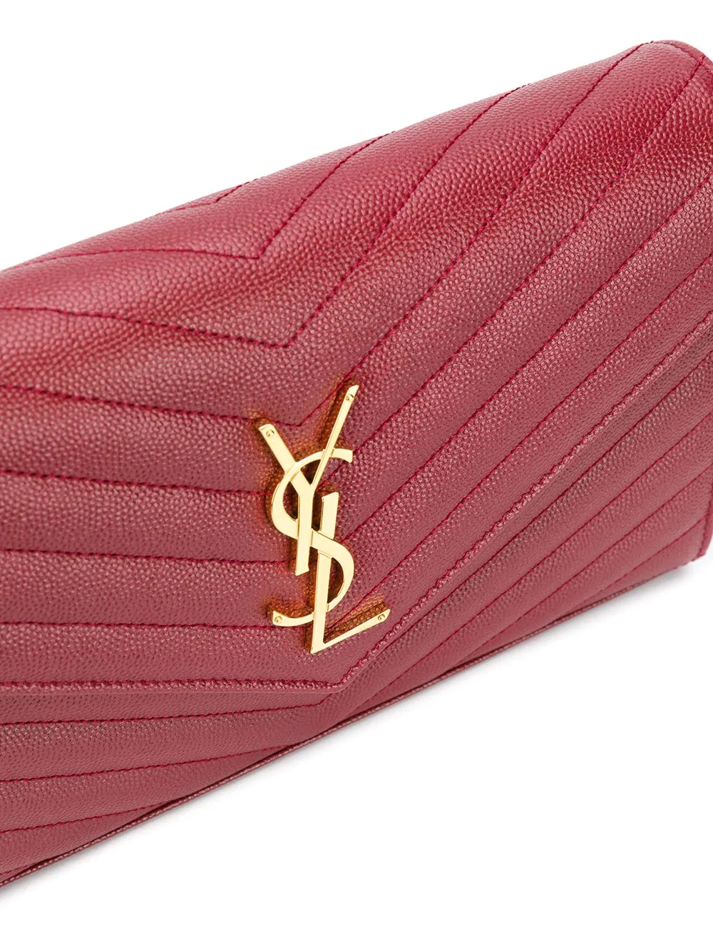 monogram envelope clutch - 4