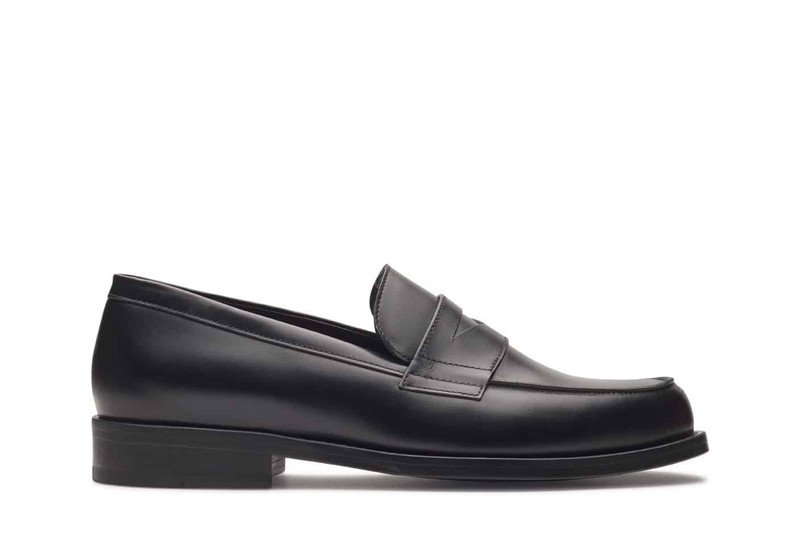 Rivoli Black Silk - Leather Sole 1