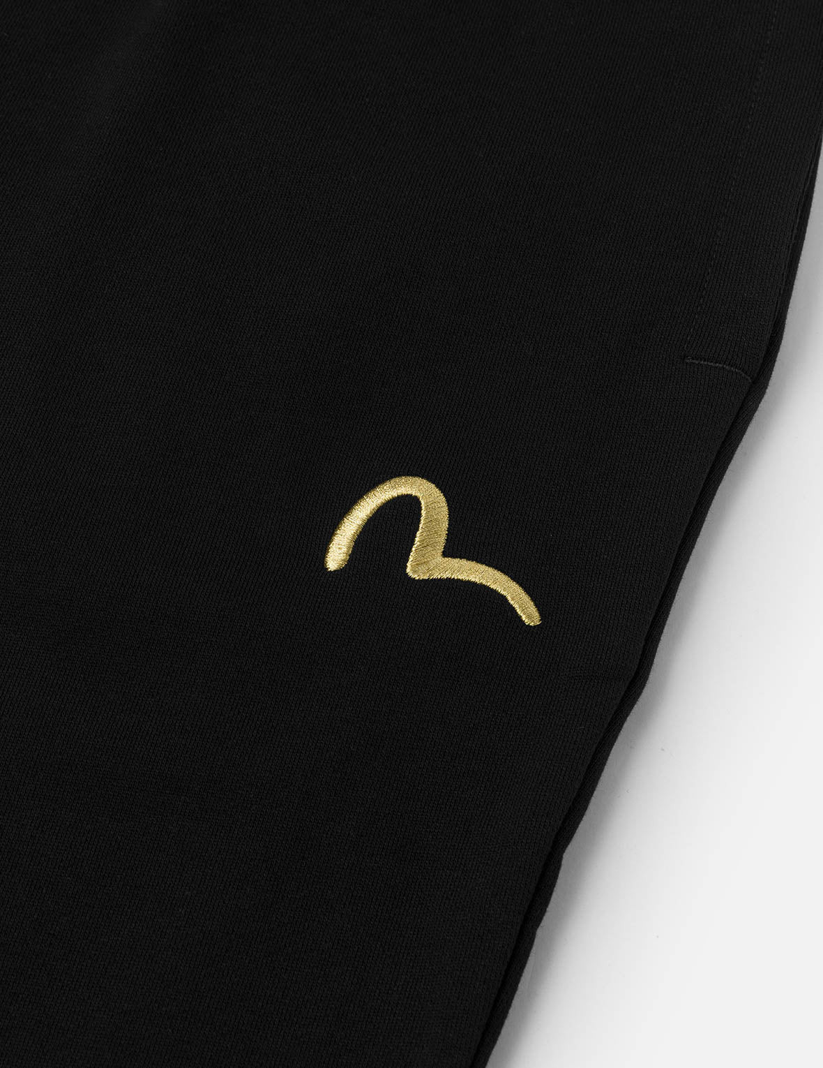Seagull Embroidery EVISU Brocade Appliqué Straight Fit Sweatpants - 9