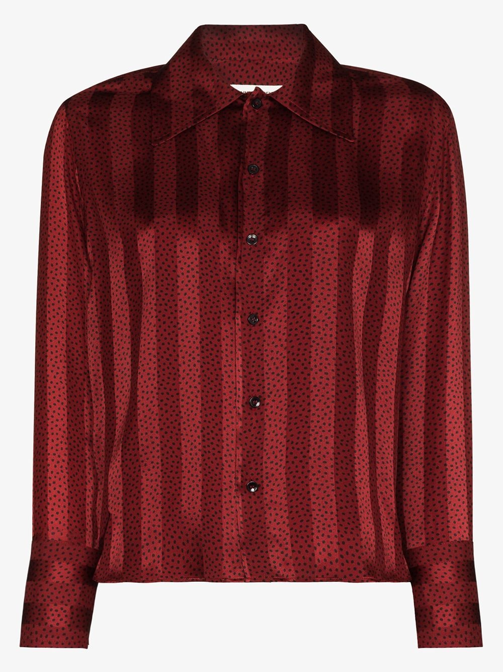 Brick stripe-print shirt - 1